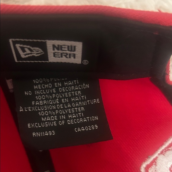 SIGNED NBA ROCKETS RED HAT - Picture 5 of 7